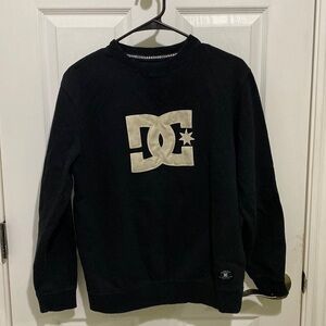 DC Shoes 1994 Black Men’s Sweatshirt Size Small Stitched Casual Teen Streetwear